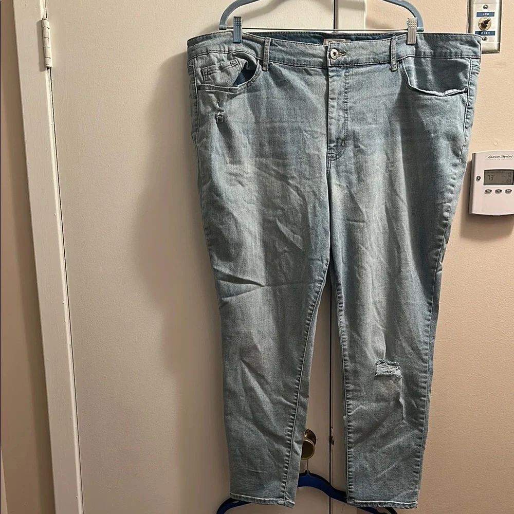 Jessica Simpson High Rise Light Blue Jeans
